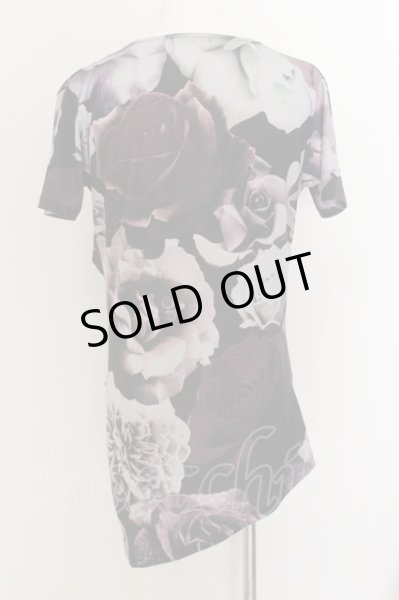 画像2: CIVARIZE / Iris ドレープ花柄Tシャツ 44 ブラック O-24-07-05-048-CI-ts-YM-OS (2)