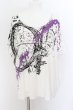 画像1: CIVARIZE / 金具装飾襟プリントワイドトップス F ホワイト O-24-07-05-053-CI-ts-YM-OS (1)