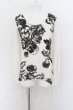 画像1: CIVARIZE / Maledictサイドギャザーローズスカル変形ロングカットソー 44 ホワイト O-24-07-05-056-CI-to-YM-OS (1)