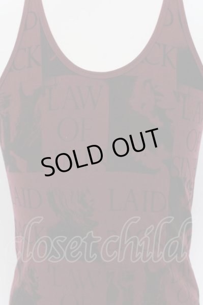 画像2: CIVARIZE / フォトグラフ総柄ロングタンクトップ 44 レッド O-24-07-05-067-CI-to-YM-OS (2)