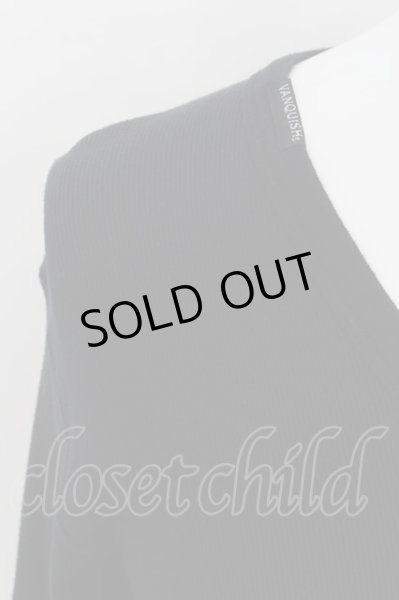 画像2: VANQUISH / アンダーウェアテレコVネックTシャツ M ブラック O-24-07-05-009-VA-ts-YM-OS (2)