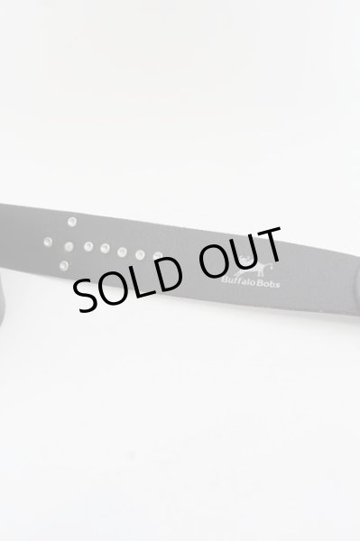 画像5: BUFFALO BOBS / ラウンドスートンバックルベルト  シルバーｘブラック O-24-07-05-080-BU-za-YM-OS (5)