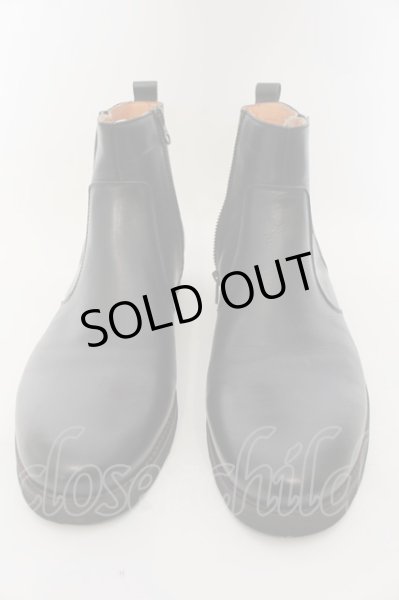 画像2: JACKROSE / サイドスリットゴアチェルシーブーツ L（約27.5cm） ブラック O-24-07-05-081-JA-sho-YM-ZT2000 (2)