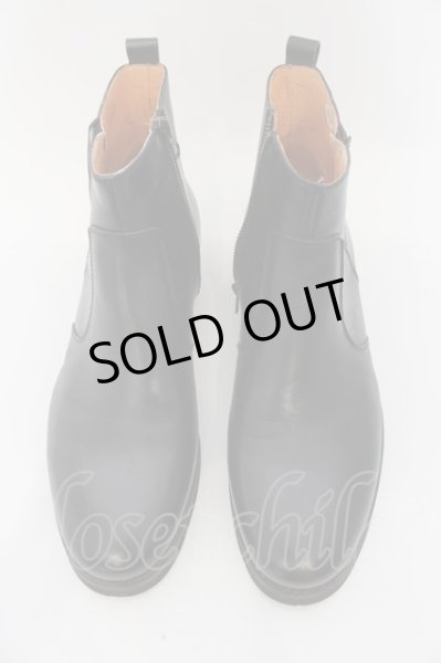 画像3: JACKROSE / サイドスリットゴアチェルシーブーツ L（約27.5cm） ブラック O-24-07-05-081-JA-sho-YM-ZT2000 (3)