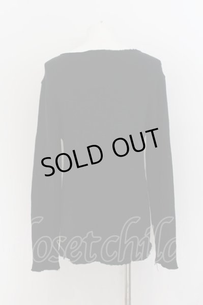 画像3: VANQUISH / 接結ラウンドネックBIGカットソー L ブラック O-24-07-05-011-VA-to-YM-OS (3)