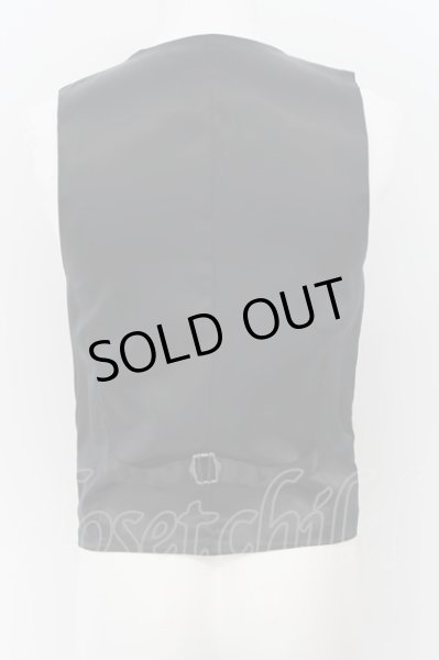 画像2: VANQUISH / シルク混3Bジレベスト M ブラック（裏地イエロー） O-24-07-05-014-VA-to-YM-ZT010 (2)