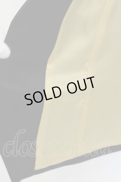 画像3: VANQUISH / シルク混3Bジレベスト M ブラック（裏地イエロー） O-24-07-05-014-VA-to-YM-ZT010 (3)