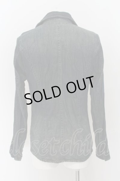 画像2: SCHLUSSEL / ヴィンテージデニム2Bシャツジャケット 3 インディゴ O-24-07-05-020-SC-ja-YM-ZT010 (2)