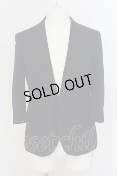 画像1: MURDER LICENSE / 五分袖サマー鹿の子テーラードジャケット 48 ネイビー O-24-07-05-022-MU-ja-YM-ZT010 (1)