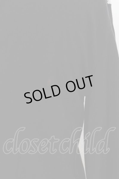 画像5: CIVARIZE / 変形フレア袖アシンメトリーカットソー F ブラック O-24-07-05-026-CI-to-YM-OS (5)