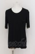 画像1: DIET BUTCHER SLIM SKIN / 重ねレオパードポケットTシャツ  ブラックｘブラウン O-24-07-06-015-DI-ts-YM-ZT012 (1)