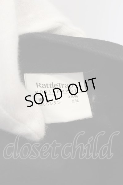 画像4: RATTLE TRAP / スラブストレッチデニムパンツ L ブラック O-24-07-06-023-RA-pa-YM-ZT012 (4)