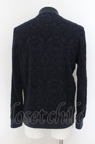 画像2: NO ID. / アラベスクMA-1ブルゾンジャケット 1 ネイビー O-24-07-13-003-NO-ja-YM-ZT085 (2)