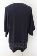 画像2: NO ID. / メッセージプリントドルマンスリーブBIG Tシャツ ONE ネイビー O-24-07-13-035-NO-ts-YM-OS (2)