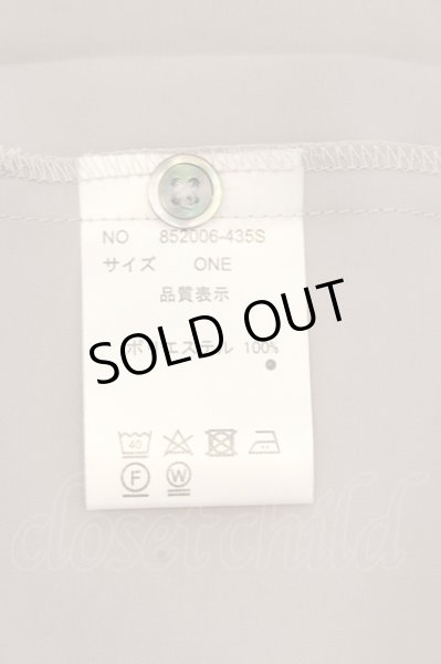 画像3: NO ID. / ピンタックフライフロントBIGシャツ ONE グレー O-24-07-13-038-NO-sh-YM-ZT055 (3)