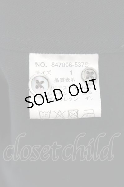 画像3: NO ID. / フライフロントアシンメトリーピンタックシャツ 1 ダークグリーン O-24-07-13-039-NO-sh-YM-ZT389 (3)