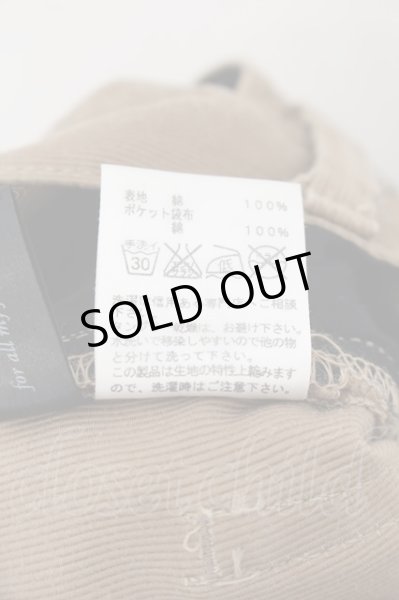 画像3: THEE OLD CIRCUS / GL-RODEO ブーツカットコーデュロイパンツ 1 ライトブラウン O-24-07-13-040-Th-pa-YM-ZT499 (3)