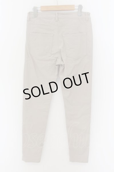 画像2: Roshell / ストレッチカラースキニーパンツ S ライトベージュ O-24-07-13-042-Ro-pa-YM-ZT498 (2)