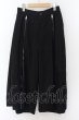 画像1: CIVARIZE / Detectフラワー柄マチ付ジップワイド 44 ブラックxブルー O-24-07-13-045-CI-pa-YM-OS (1)
