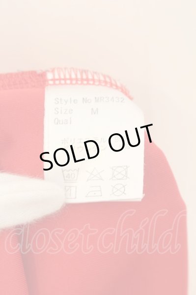 画像4: Rady / バイカラーメンズTシャツ M ブラックｘホワイトｘレッド O-24-07-13-004-Ra-ts-YM-OS (4)