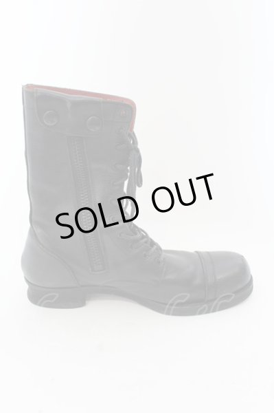 画像5: NO ID. / レースアップロングブーツ 40 ブラック O-24-07-13-052-NO-sho-YM-ZT-S004 (5)