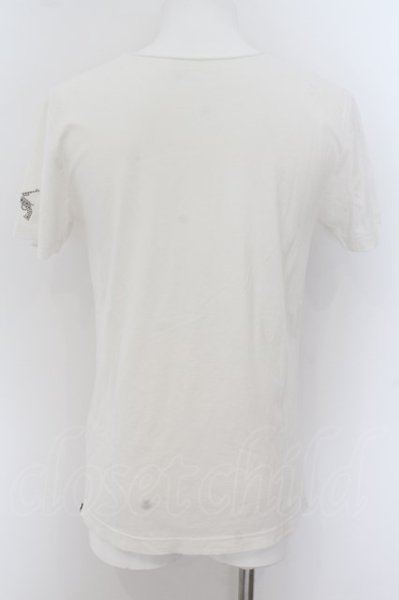 画像2: roar / イラストプリントTシャツ 1 ホワイト O-24-07-13-006-ro-ts-YM-ZT085 (2)