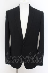 kiryuyrik / Gabadine Stretch MACHI JACKET テーラードジャケット M ブラック O-24-07-13-002-ki-ja-YM-ZT085