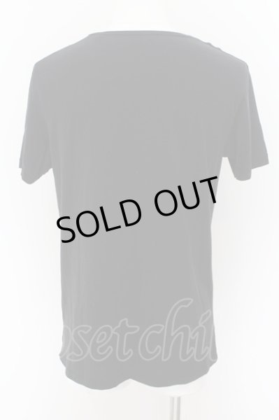 画像2: NO COMMENT PARIS / テッドプリントTシャツ M ブラック O-24-07-13-018-NO-ts-YM-ZT392 (2)