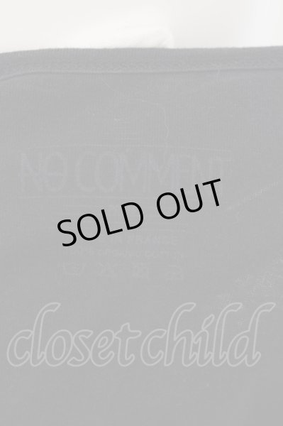 画像3: NO COMMENT PARIS / テッドプリントTシャツ M ブラック O-24-07-13-018-NO-ts-YM-ZT392 (3)