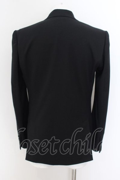 画像3: kiryuyrik / Gabadine Stretch MACHI JACKET テーラードジャケット M ブラック O-24-07-13-002-ki-ja-YM-ZT085 (3)