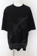 画像1: LAD MUSICIAN / LOGO SUPER BIG Tシャツ  ブラック O-24-07-13-031-LA-ts-YM-ZT244 (1)