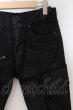 画像2: CIVARIZE / Cruelty ガスマスクカーゴスリムパンツ 42 ブラック O-24-07-15-021-CI-pa-YM-ZT216 (2)