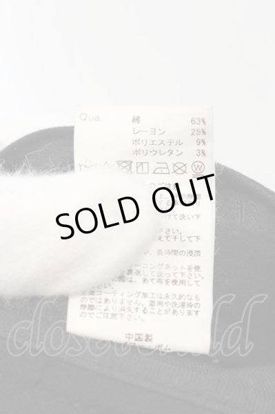 画像9: CIVARIZE / Cruelty ガスマスクカーゴスリムパンツ 42 ブラック O-24-07-15-021-CI-pa-YM-ZT216 (9)