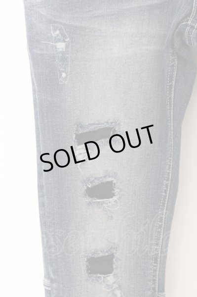 画像3: CavariA / リペアストレッチスキニーデニムパンツ 42 インディゴ O-24-07-15-022-Ca-pa-YM-ZT499 (3)