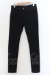 画像1: JURY BLACK / タイトフィットストレッチデニムパンツ M ブラック O-24-07-15-023-JU-pa-YM-ZT082 (1)