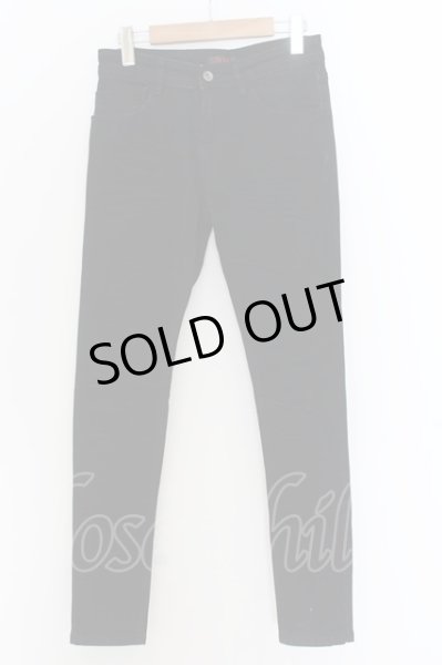 画像1: JURY BLACK / タイトフィットストレッチデニムパンツ M ブラック O-24-07-15-023-JU-pa-YM-ZT082 (1)