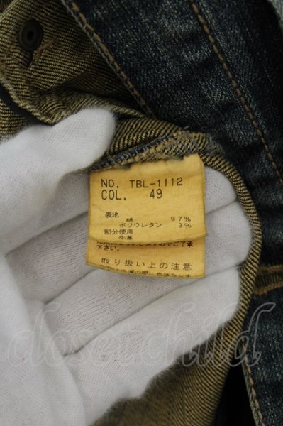 画像12: TORNADO MART / ペインティングダメージヴィンテージデニムジャンプスーツ M インディゴ O-24-07-15-001-TO-ou-YM-ZT-ML022 (12)