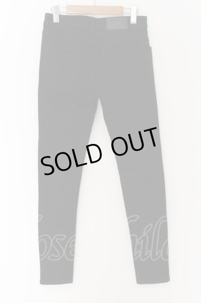 画像2: JURY BLACK / タイトフィットストレッチデニムパンツ M ブラック O-24-07-15-023-JU-pa-YM-ZT082 (2)