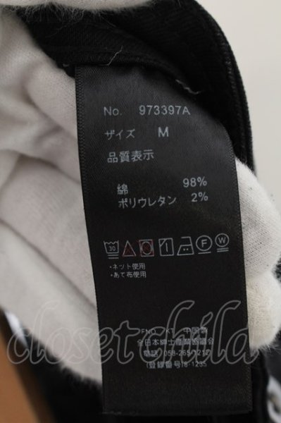 画像3: JURY BLACK / タイトフィットストレッチデニムパンツ M ブラック O-24-07-15-023-JU-pa-YM-ZT082 (3)