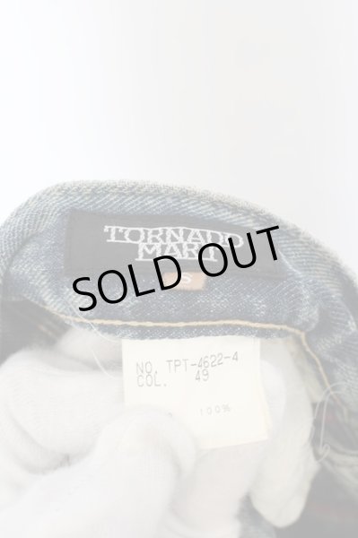 画像9: TORNADO MART / レースアップヴィンテージデニムベルボトム S インディゴ O-24-07-15-026-TO-pa-YM-OS (9)