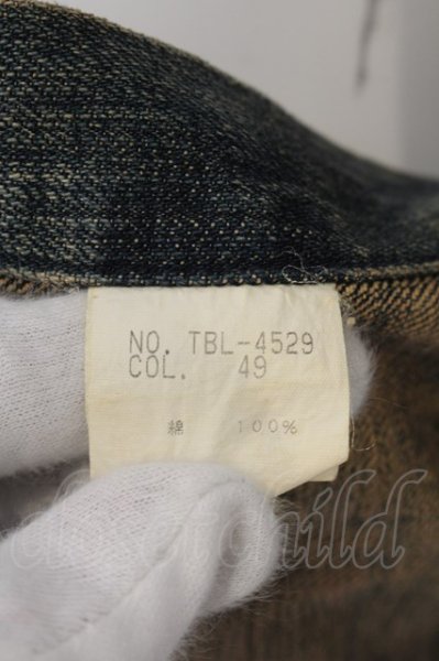 画像8: TORNADO MART / レースアップヴィンテージデニム　スタンドネックロングジャケット L インディゴ O-24-07-15-002-TO-ou-YM-ZT226 (8)