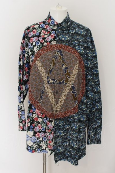 画像1: KIDILL / Jamie Reid xxxxx Shirts　アナーキーシャツ F マルチ O-24-07-15-003-KI-sh-YM-ZT055 (1)