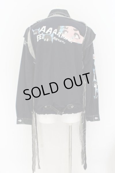 画像4: KIDILL / 切替デストロイデニムジャケット  インディゴｘネイビー O-24-07-15-004-KI-ja-YM-ZT519 (4)