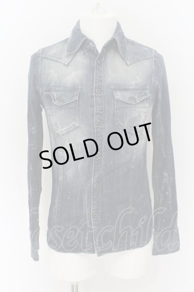 画像1: CIVARIZE / Rumple ヴィンテージデニムシャツ 44 インディゴ O-24-07-15-006-CI-sh-YM-OS (1)