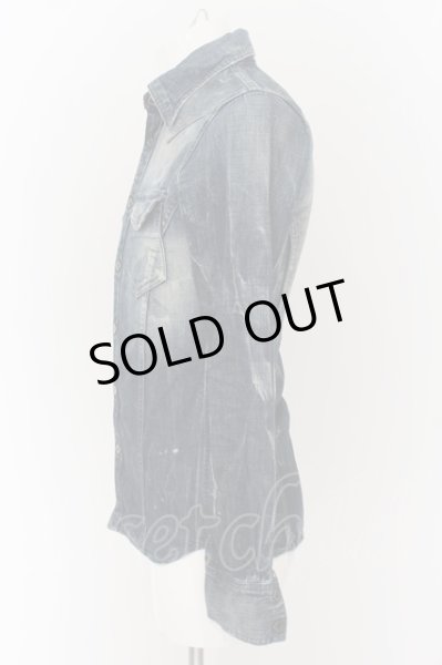 画像3: CIVARIZE / Rumple ヴィンテージデニムシャツ 44 インディゴ O-24-07-15-006-CI-sh-YM-OS (3)