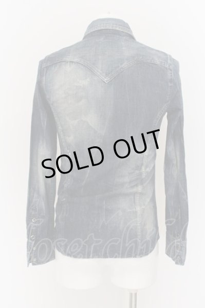 画像4: CIVARIZE / Rumple ヴィンテージデニムシャツ 44 インディゴ O-24-07-15-006-CI-sh-YM-OS (4)