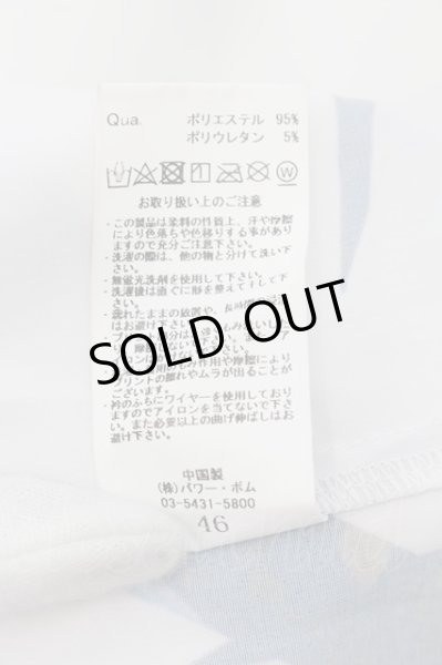 画像3: CIVARIZE / フラワーパターンロングシャツ 46 ホワイトxブルー O-24-07-21-038-CI-sh-YM-OS (3)