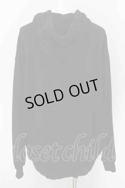 画像2: CIVARIZE / 猫プリントビッグパーカー F ブラック O-24-07-21-044-CI-to-YM-OS (2)