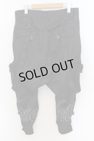 画像3: CIVARIZE / ベルテッドサルエルショートパンツ 46 ブラック O-24-07-21-059-CI-pa-YM-OS (3)