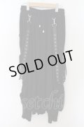 CIVARIZE / サスペンダー付きシャーリングレイヤードパンツ 44 ブラック O-24-07-21-066-CI-pa-YM-ZT137